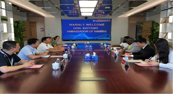 納米比亞駐華大使到訪威廉體育集團總部